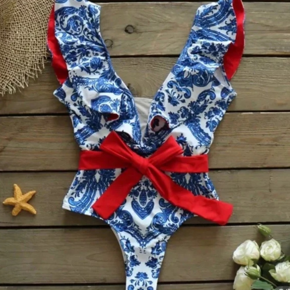 One piece swimsuit Tik Tok